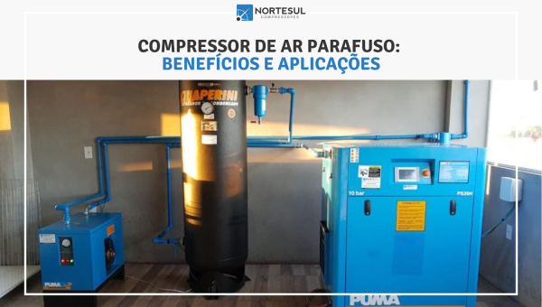 Compressor de Ar Parafuso: benefícios e aplicações